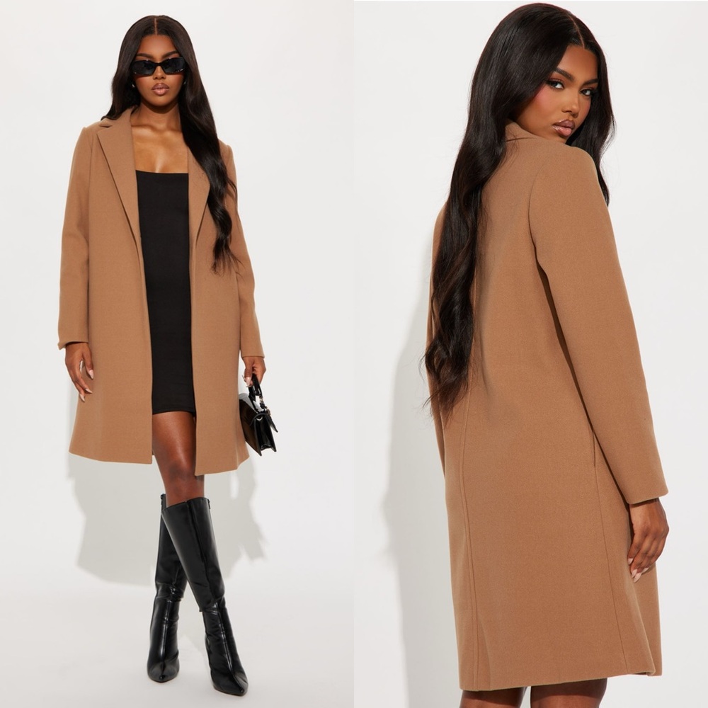 Fashion Nova Natalie Wool Coat 💕